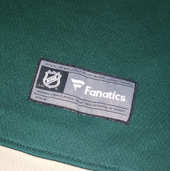 FANATICS EUC WOMEN'S SIZE MEDIUM MINNESOTA WILD NHL "FIALA" TEAM JERSEY - Picture 2 of 8